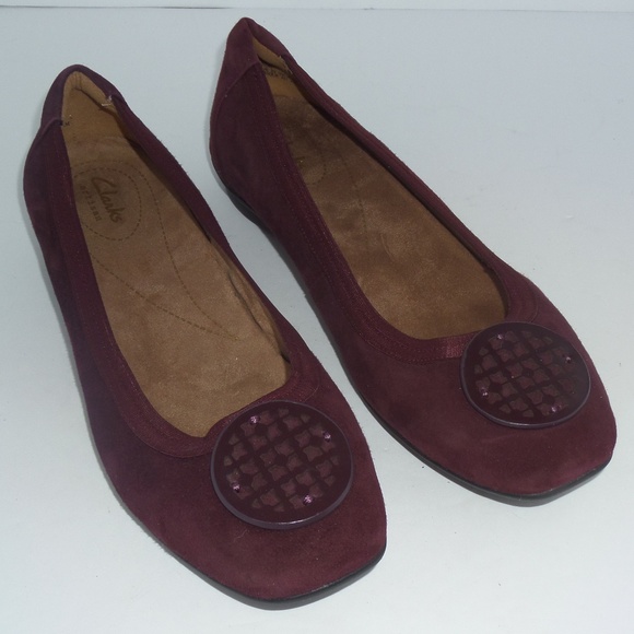 clarks women's candra blush flat